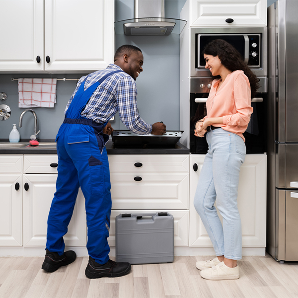 how long does it typically take to complete cooktop repair services in Sands MI